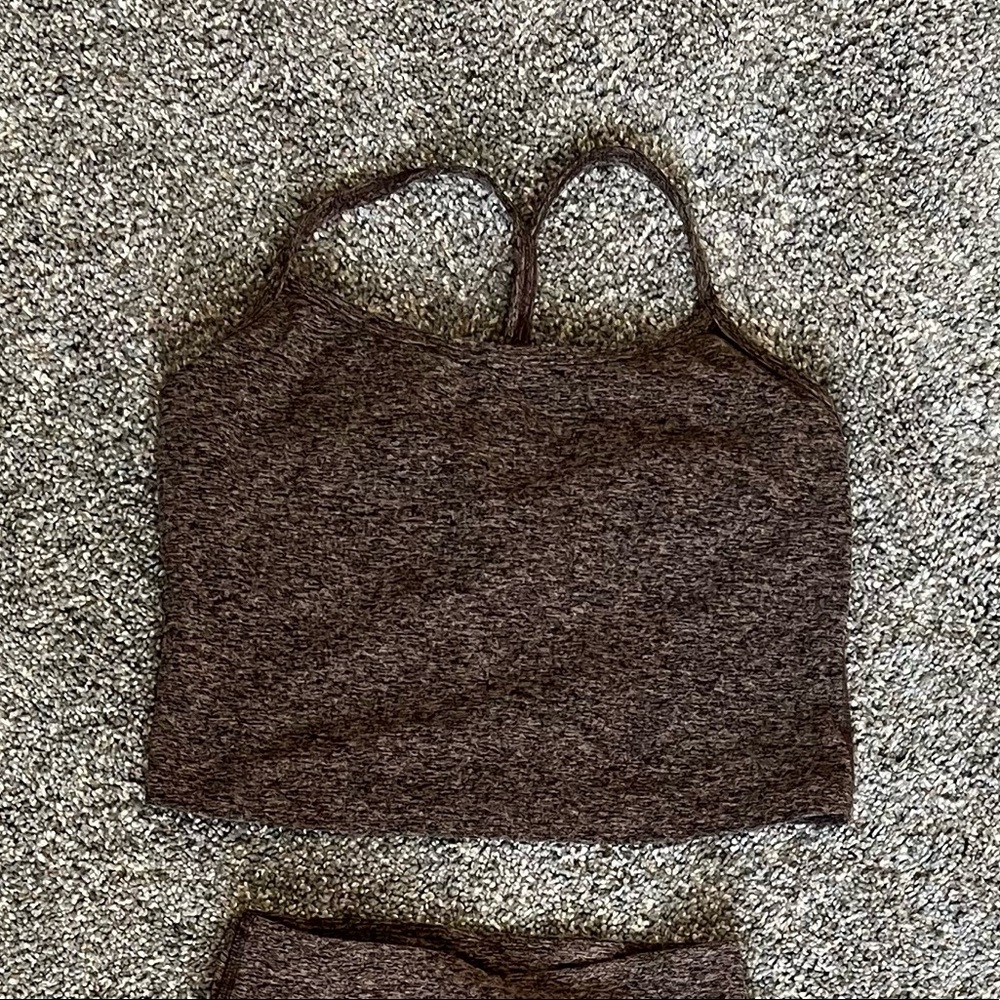 Beyond Yoga Sports Bra Workout Top Khaki Size Medium